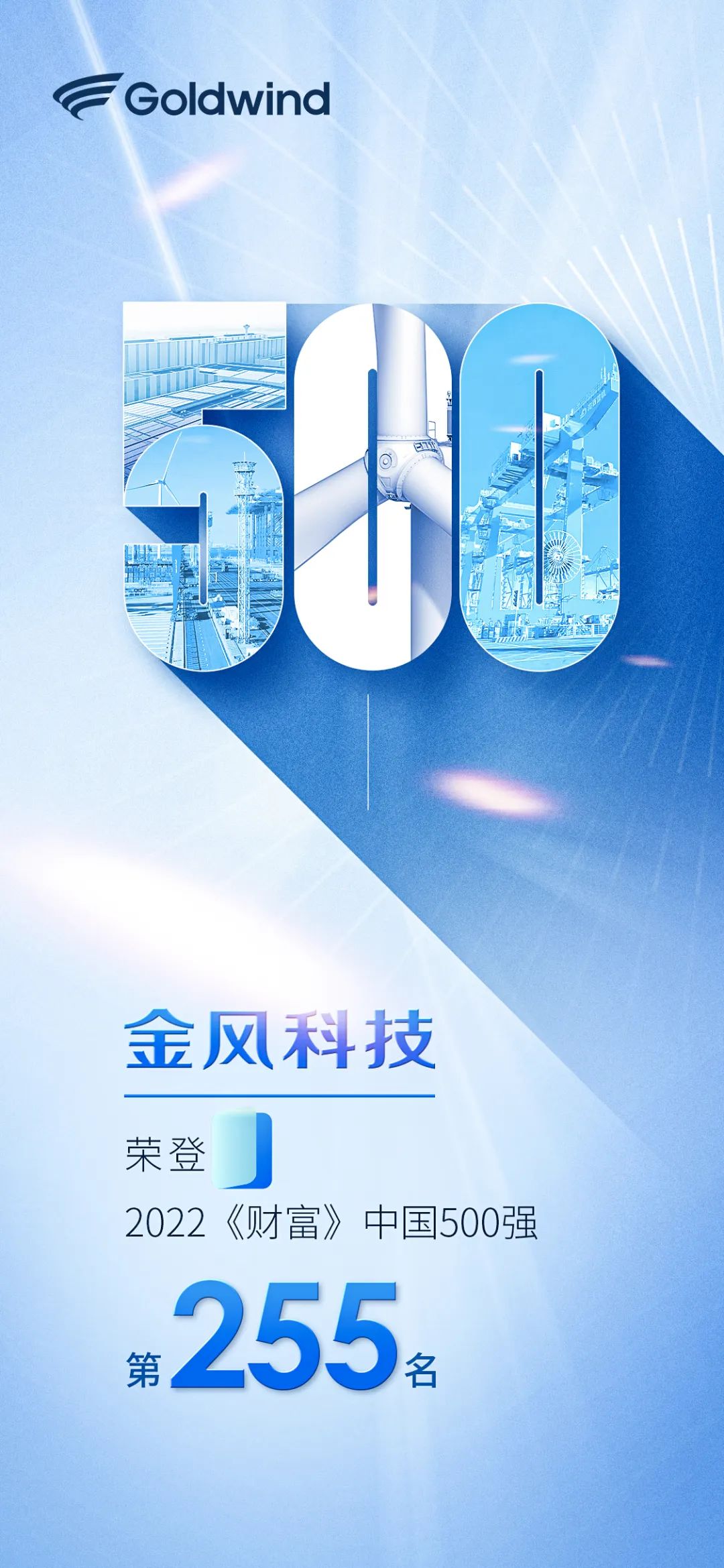 第255位！金年会官方体育登录入口连续10年入选《财富》中国500强